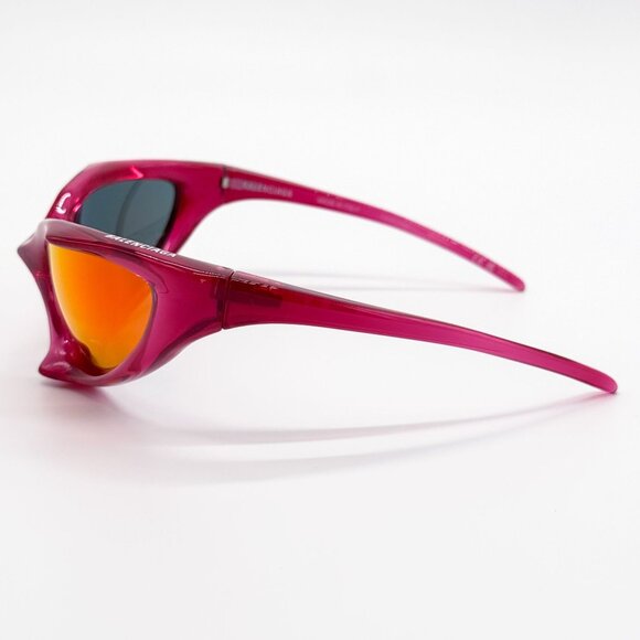 NEW BALENCIAGA SUNGLASSES BB0352S 006 RED UNISEX EYEWEAR main image 4